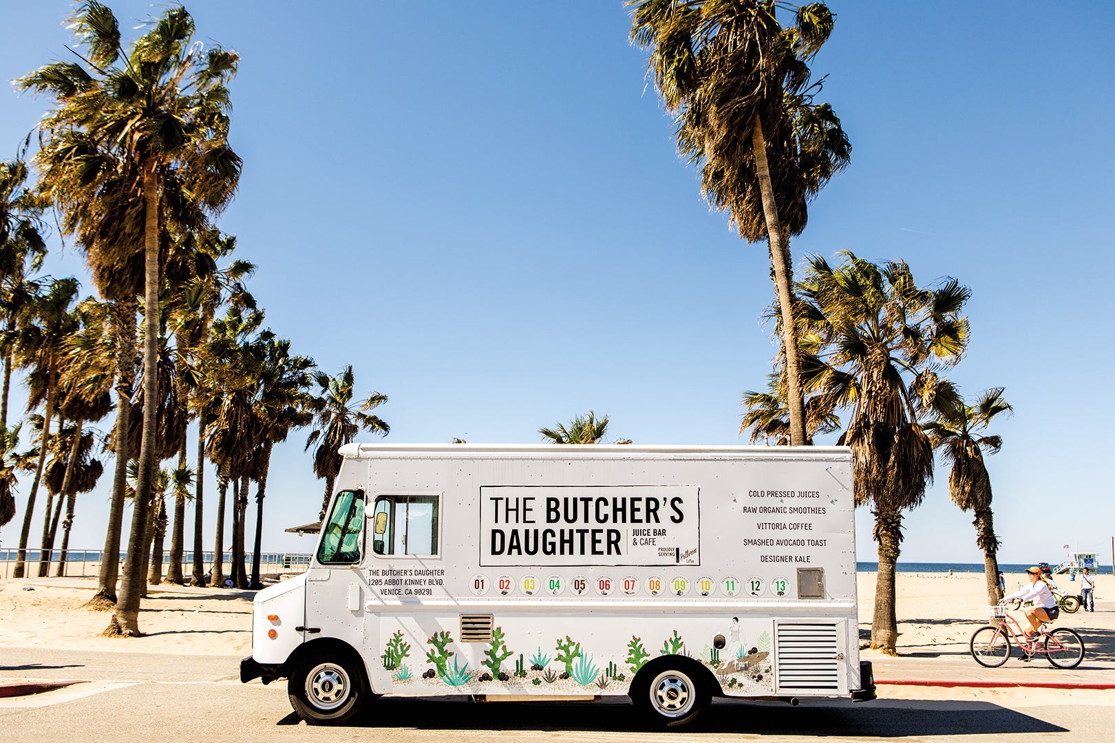 The Butcher's Daughter truck