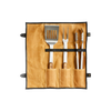 Shinola Mackinac 4-Piece Barbecue Tool Set