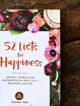 52 lists for happiness journal