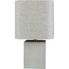 table lamp with gray base