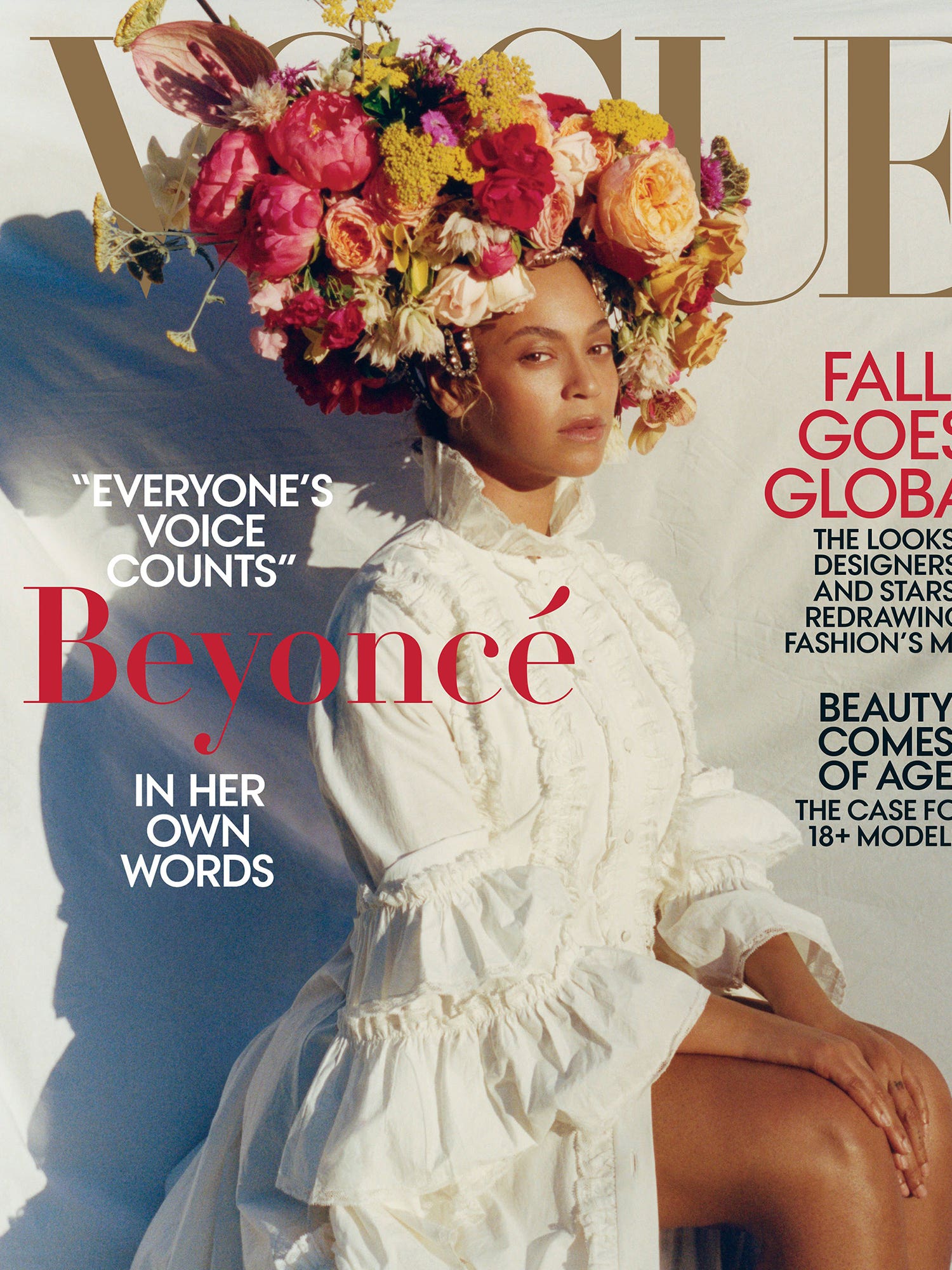 Vogue with Beyoncé cover