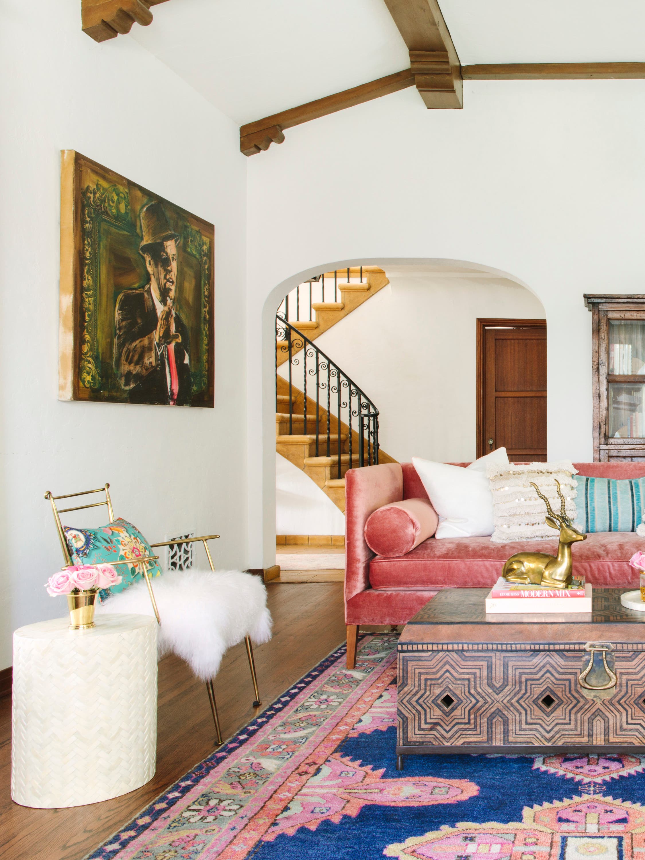 Spain Meets California in This Colorful LA Home