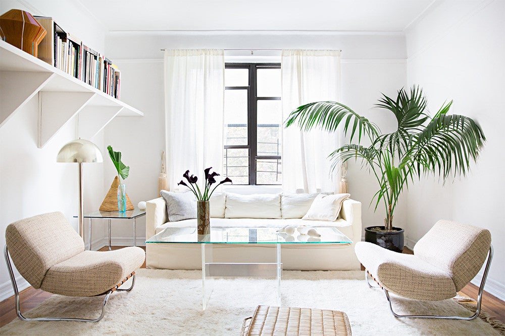 White Living room