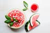 Editble Bowls Made With Fruit Watermelon