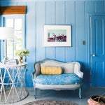 Blue and Yellow Entryway