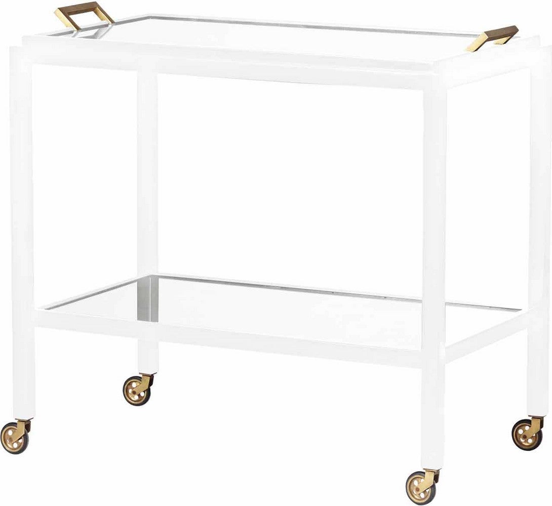 The Modern Dining Room For The Fashionable Girl white bar cart