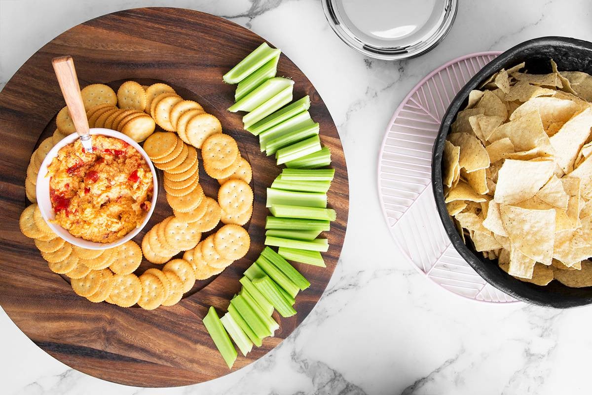 hatch chile recipes pimiento cheese and ritz crackers