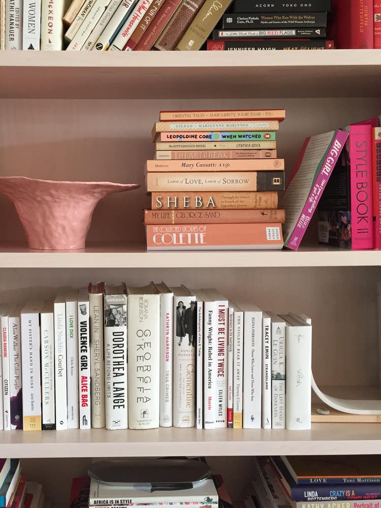 Pink Home library