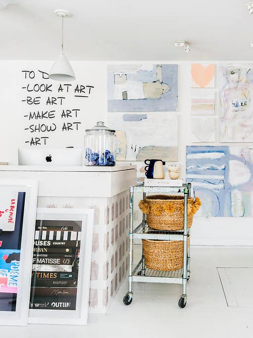 How Fashion and Art Inspired This Chic Studio Shop