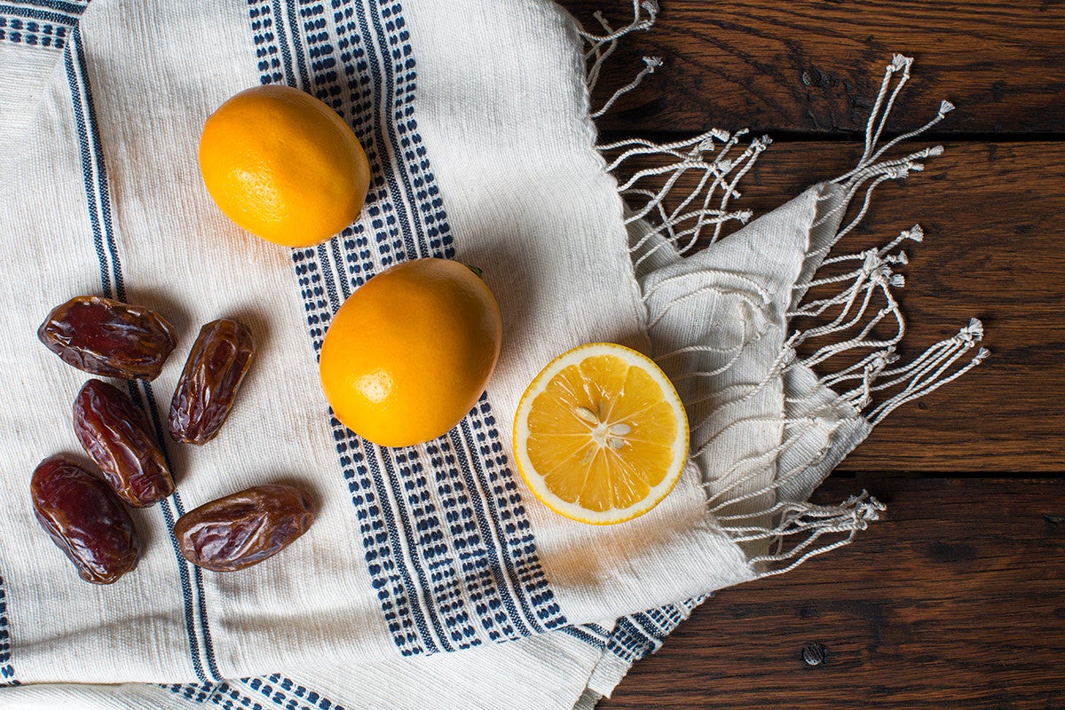 14 Pantry Essentials From Our Favorite New Wellness Destination Lemons Dates Towels