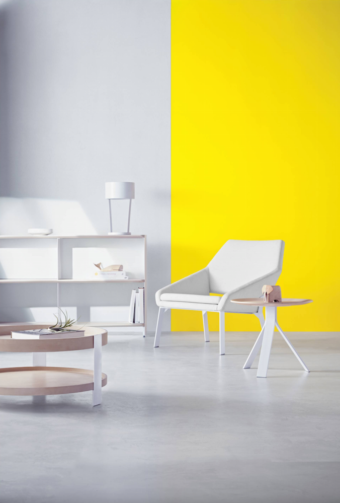 Target Dwell Magazine Collaboration Yellow White Gray Room