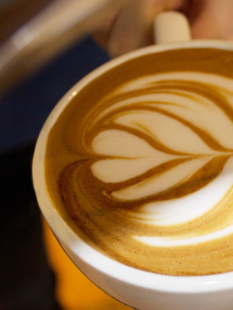 how to make latte art 1
