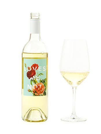 10 Delicious (and Pretty!) Bottles of Wine for Less Than $20 Each: Loves Me Not Malvasia Blanca