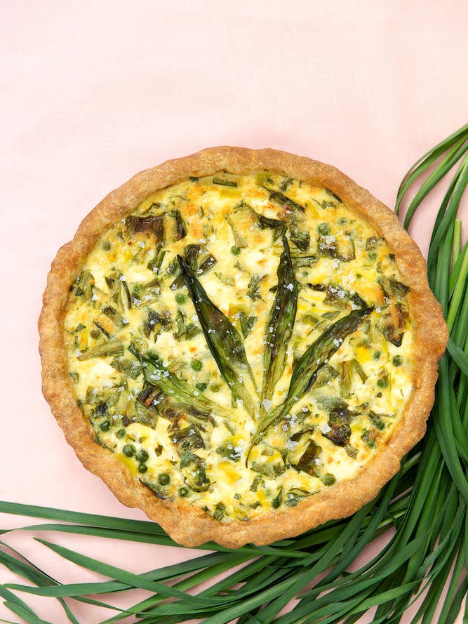 The Spring Quiche We're Making For Brunch