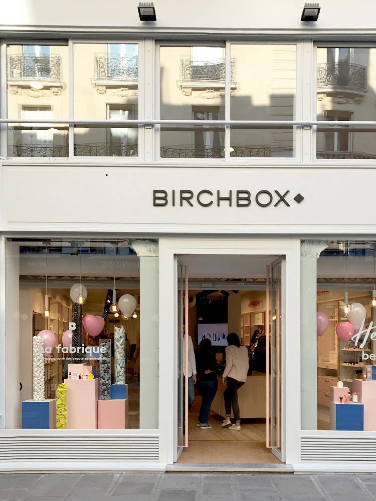 birchbox paris storefront