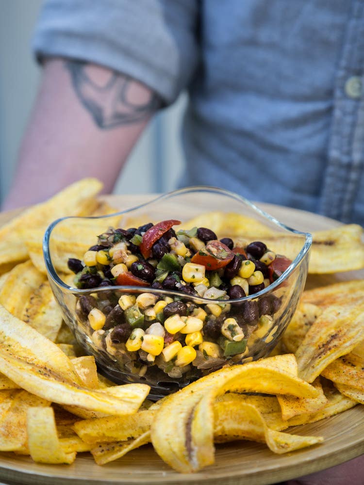 Healthy Mexican Food Recipes: plantain chips