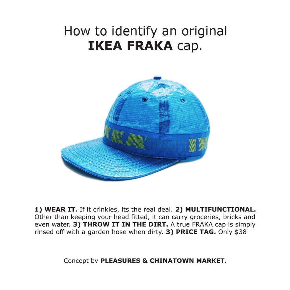 IKEA’s Signature Blue Tote Is Now a Baseball Cap