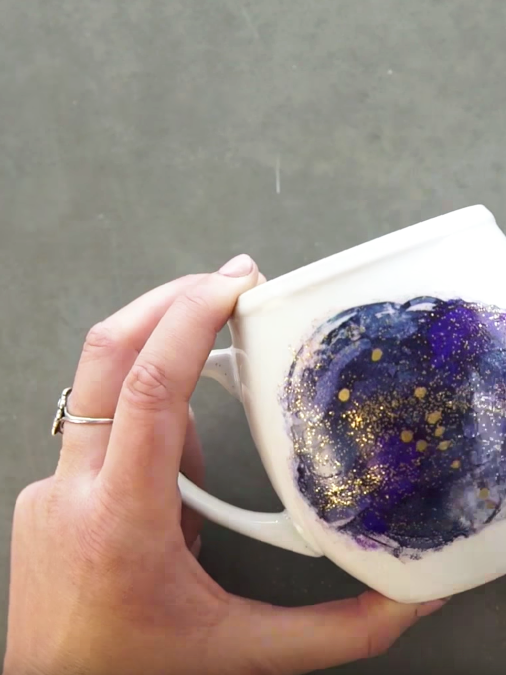 Personalize Your Boring Mugs With This Easy DIY