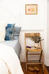 LaTonya Yvette Small Space Home Tour Chair As Night Stand