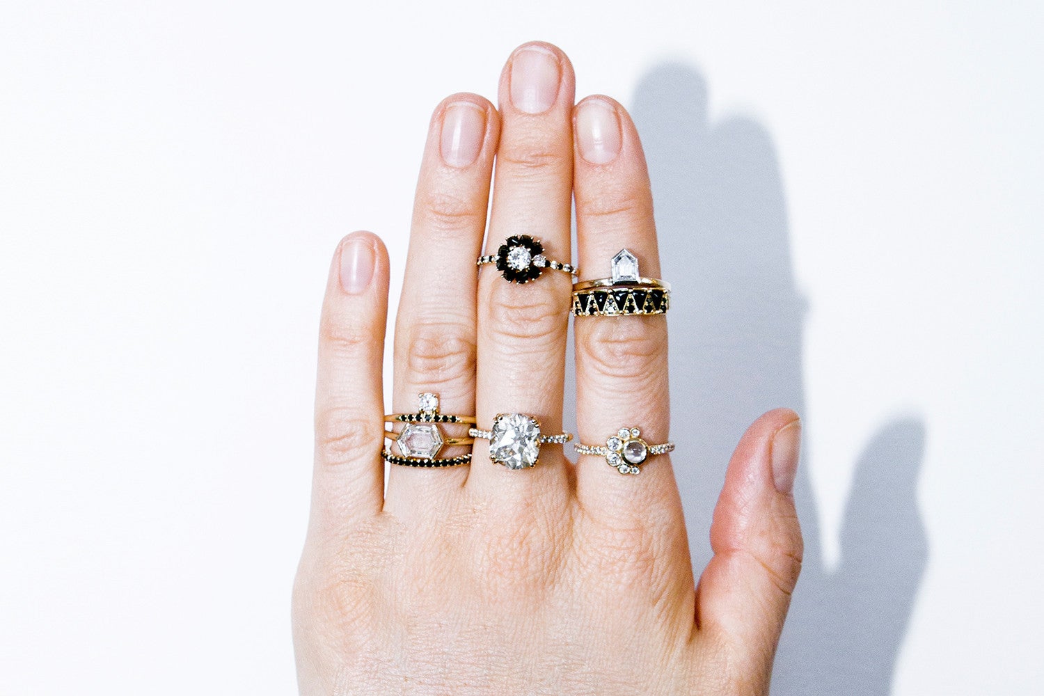 Perfect Engagement Ring Stones: black diamonds