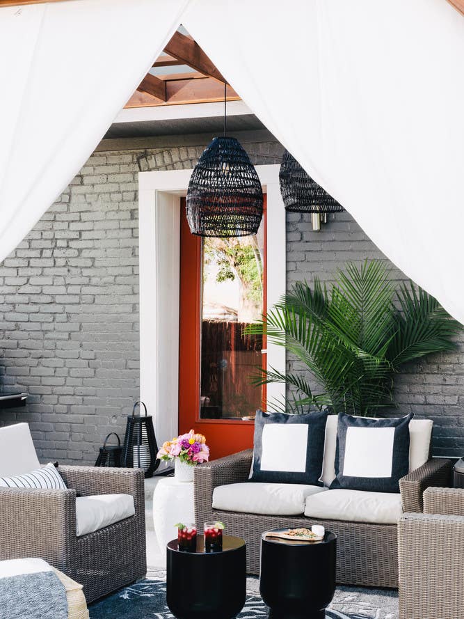 Inside A Chic & Modern Patio Makeover