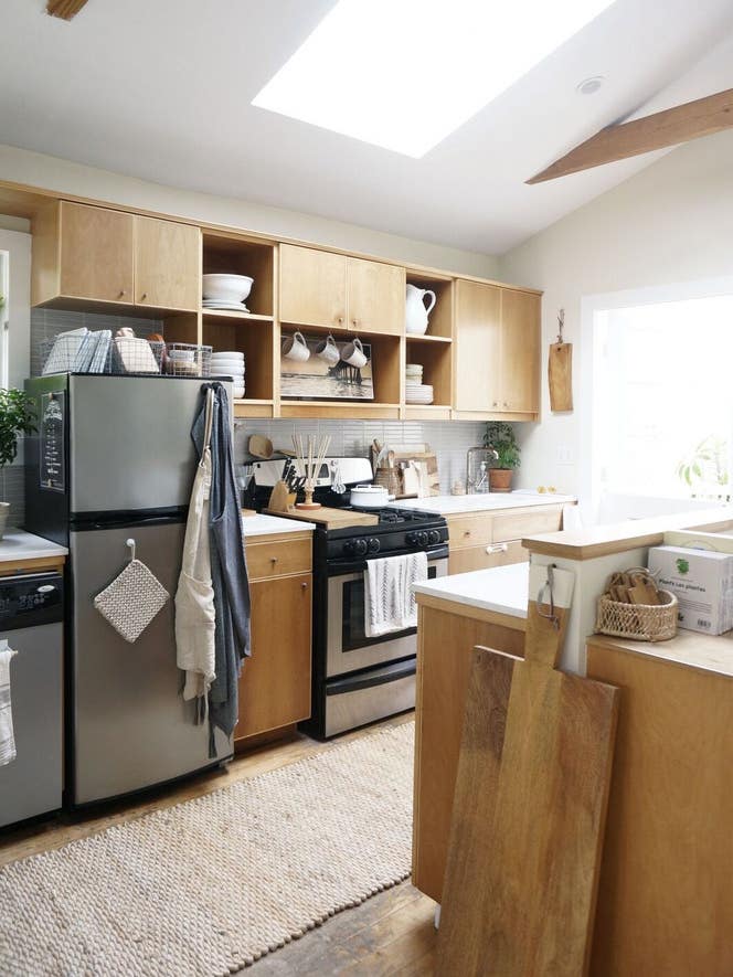 A Bright & Airy Small Kitchen Renovation That Didn't Break The Bank