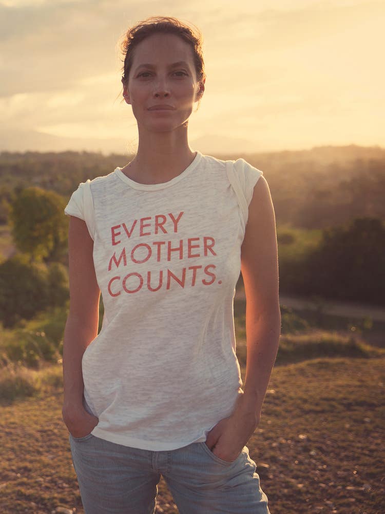 every mother counts, Christy Turlington Burns