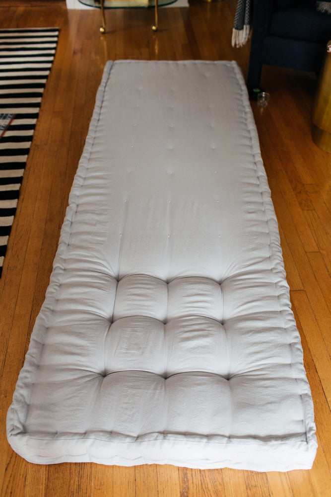 How to DIY a French Tufted Mattress