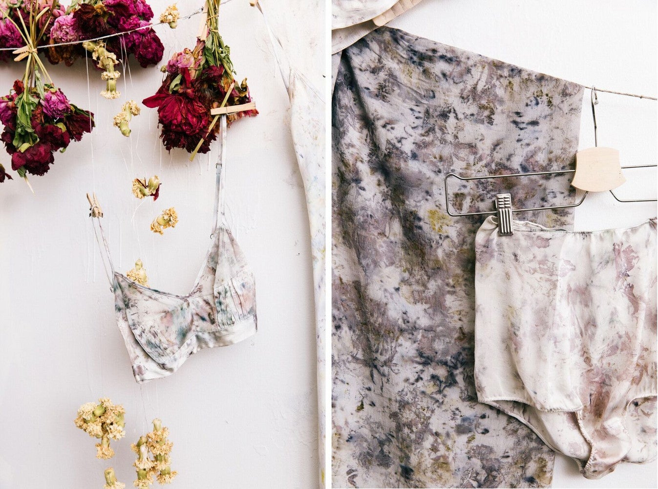 See this Textile Designer’s Genius Idea for Repurposing Wedding Bouquets