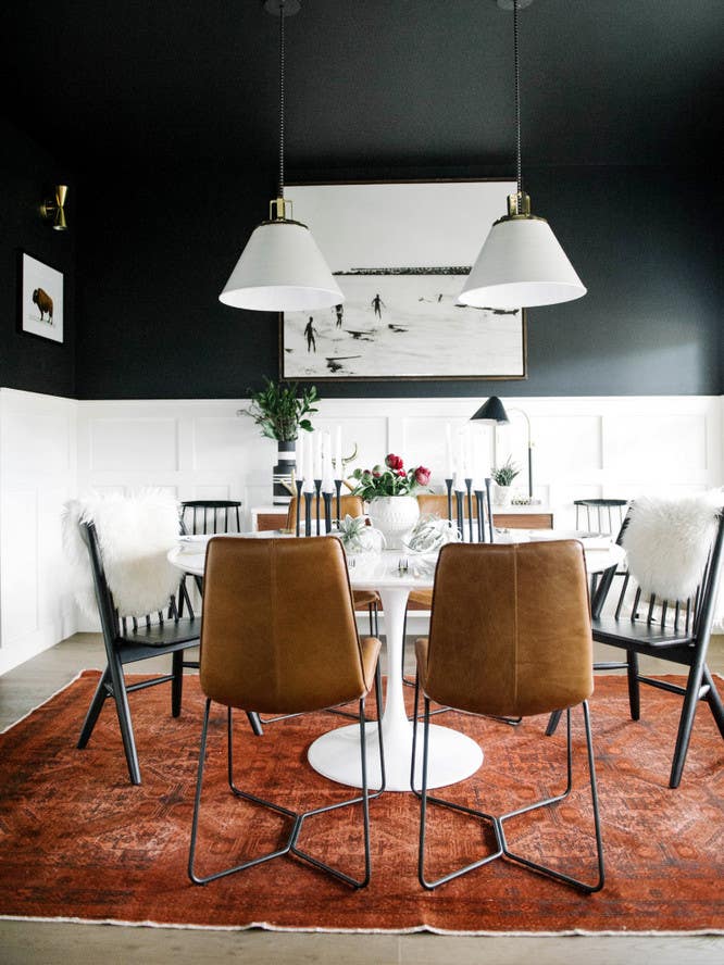 How to use black paint to spice up your home decor