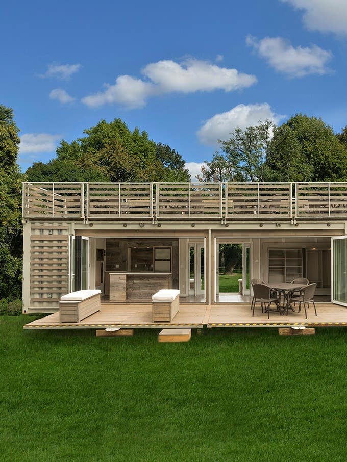 You Can Now Bid for This Chic, Tiny Container Home