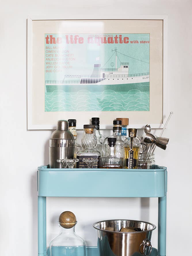 How to Properly Stock a Bar Cart