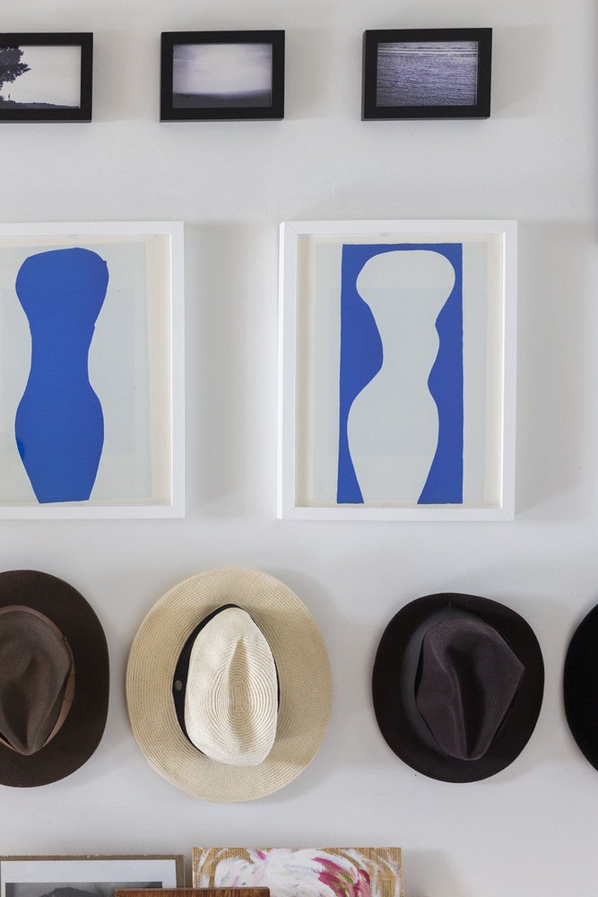 gallery wall hats