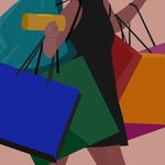budget shopping illustration