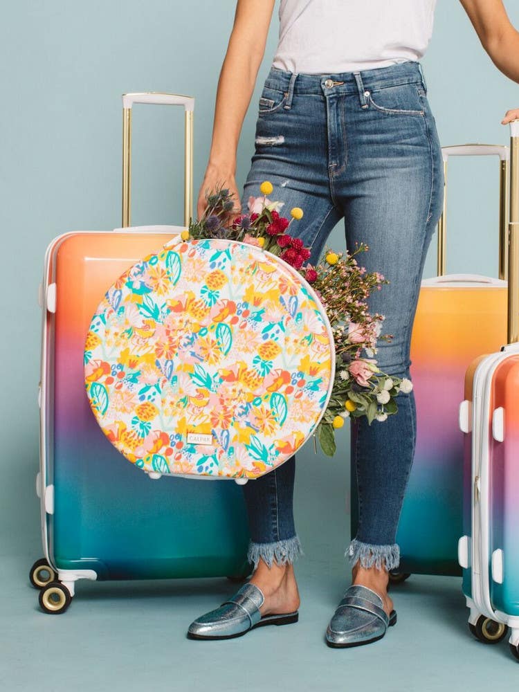 oh joy colorful luggage collection