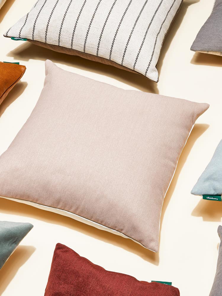 The Chic (and Cheap) Way to Update Your Pillows