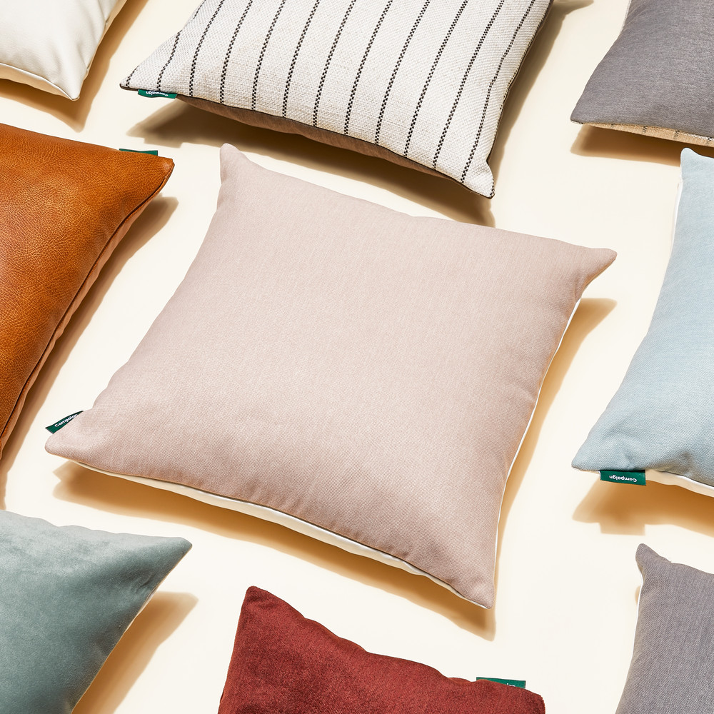 Campaign Living Affordable Pillow Release New Colors | domino