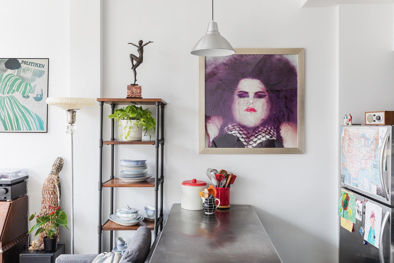 Inside the Eclectic Brooklyn Home of One Badass Couple