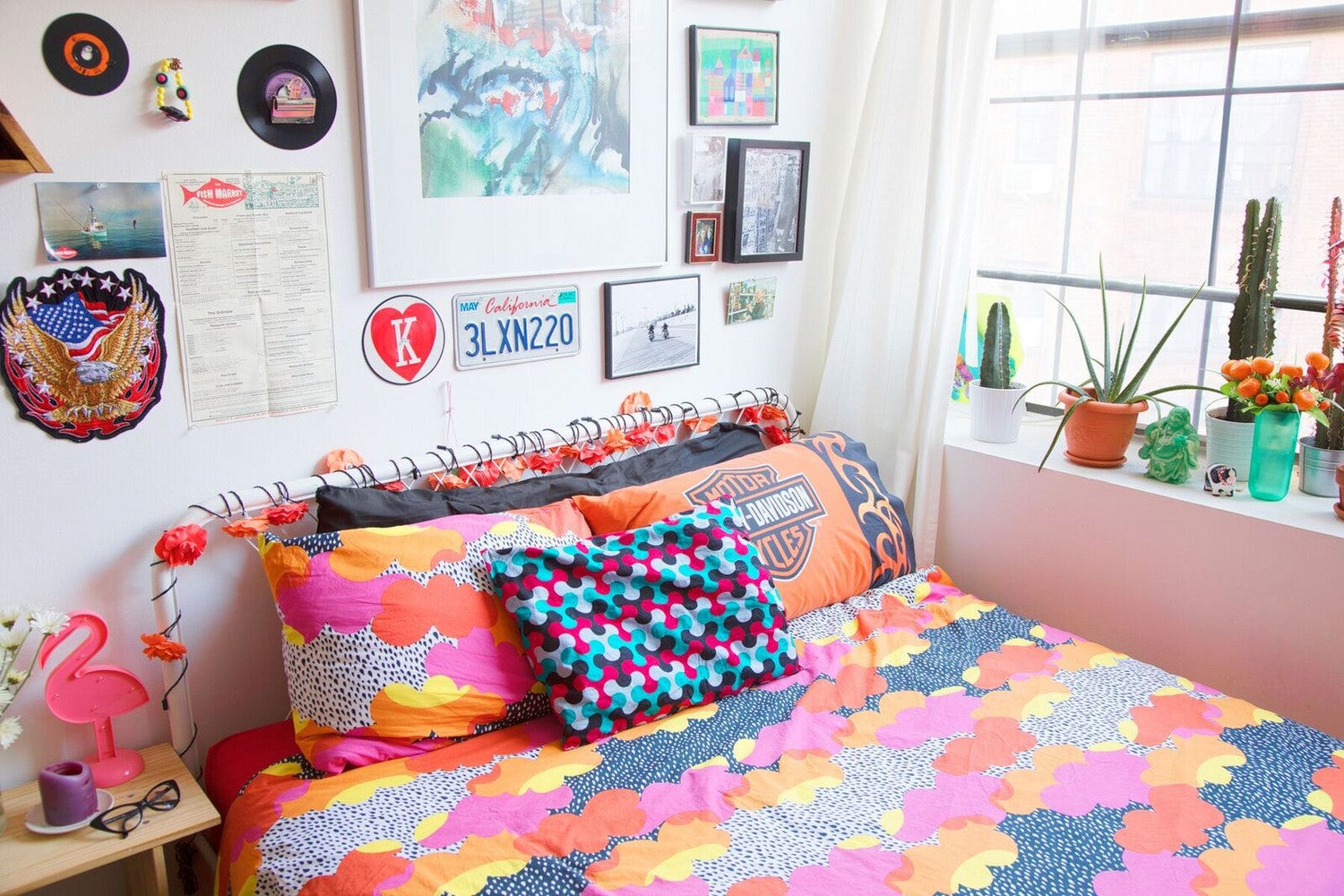 A Rainbow-Hued Apartment Redefining French Girl Chic