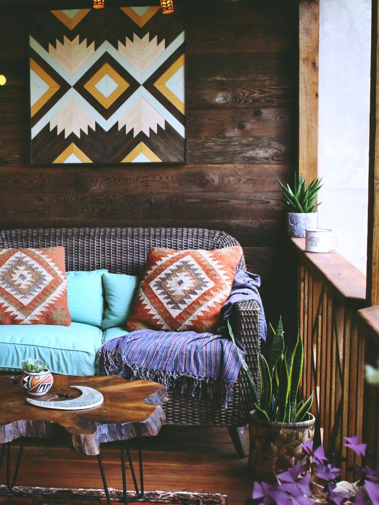 Why We’re Obsessed With This Textile-Filled Porch