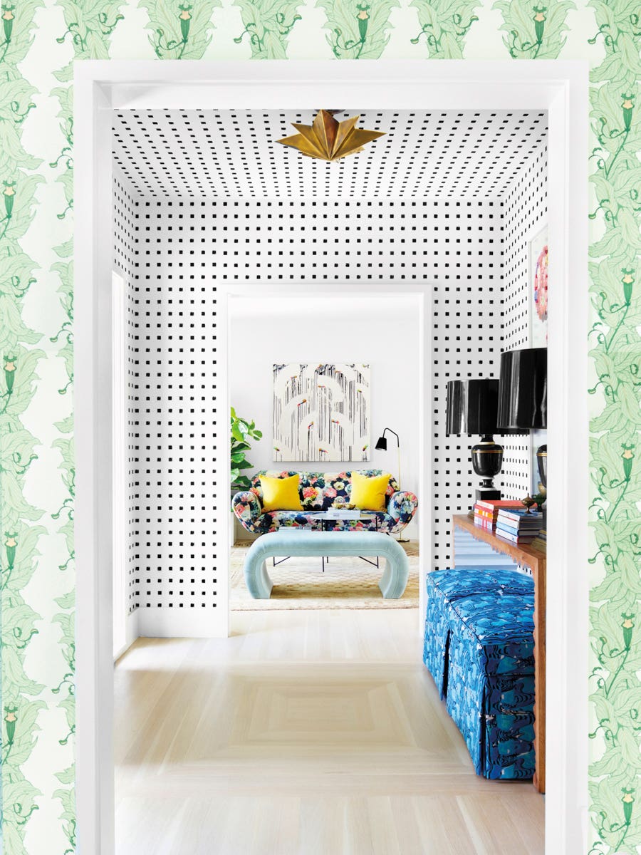 This Colorful Austin Home Is Fueling Our Wallpaper Obsession