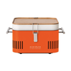 Everdure Cube Portable Charcoal Grill in orange