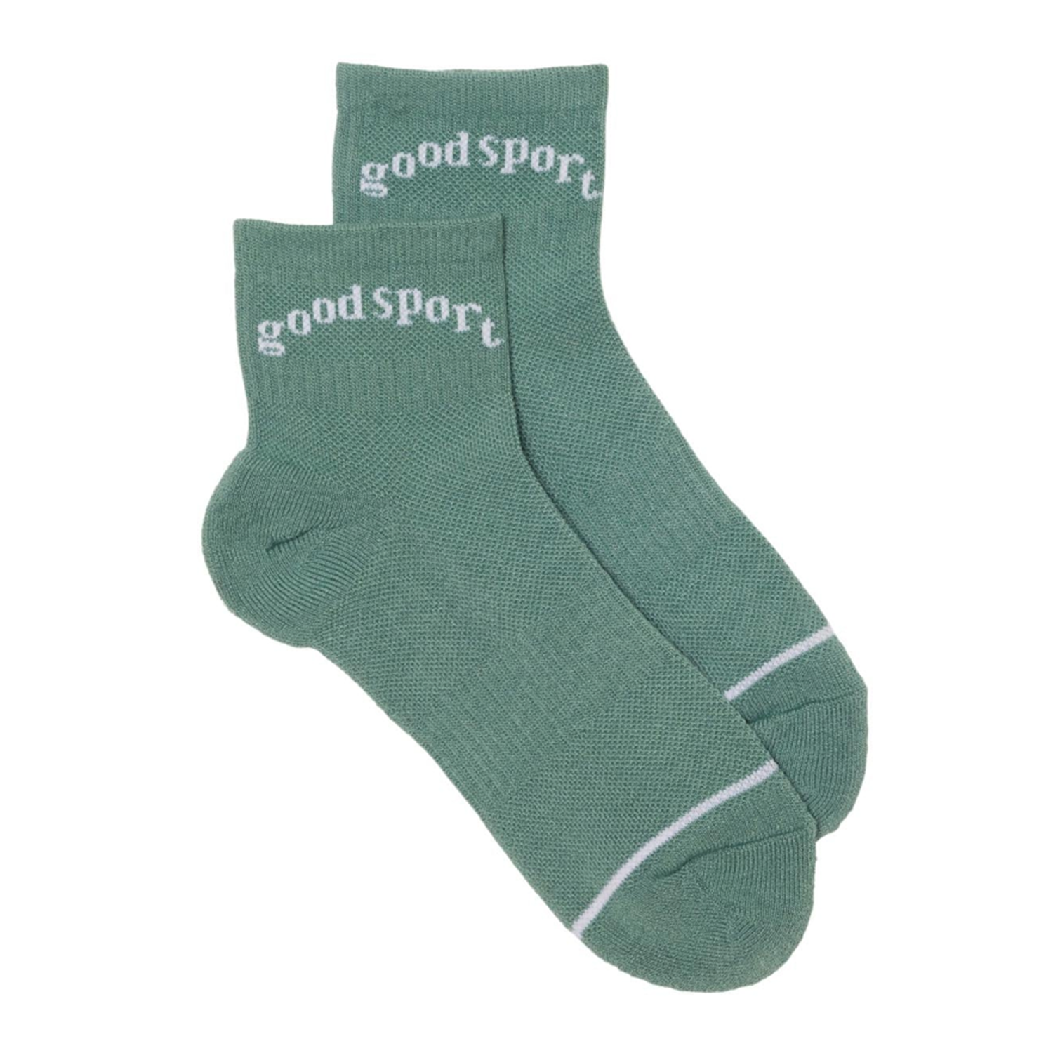 Green Crew Socks