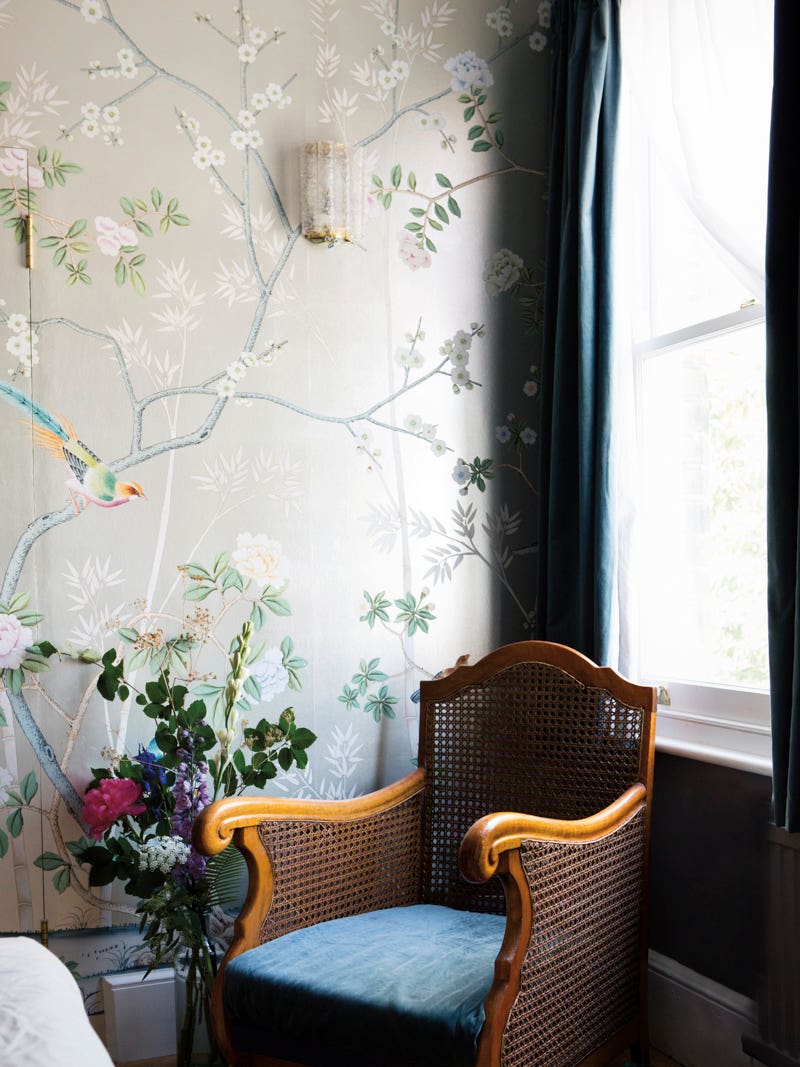A Dreamy London Townhouse Filled With Wildflowers and Whimsy