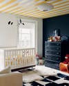 Jenna Lyons Black and White and Yellow Kid's room