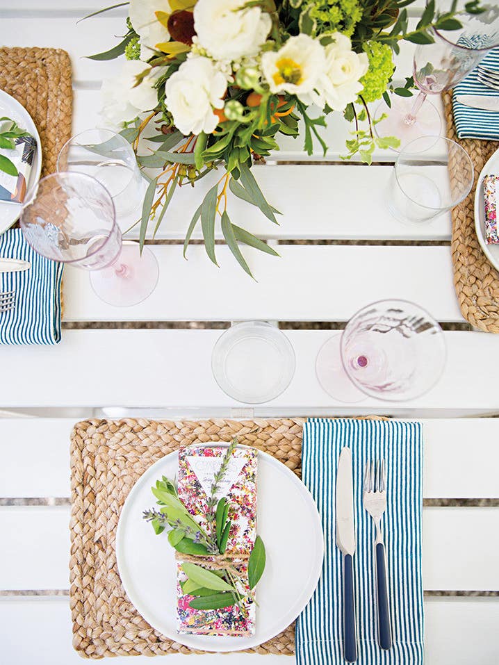 how to set a table for ANY summer fête