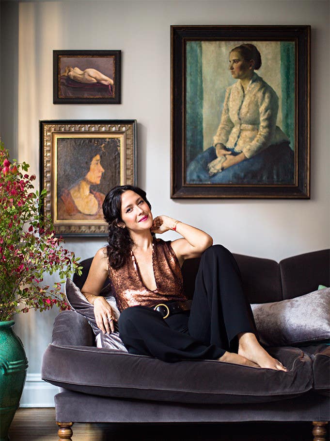 natane boudreau: a cozy and chic designer nyc apartment