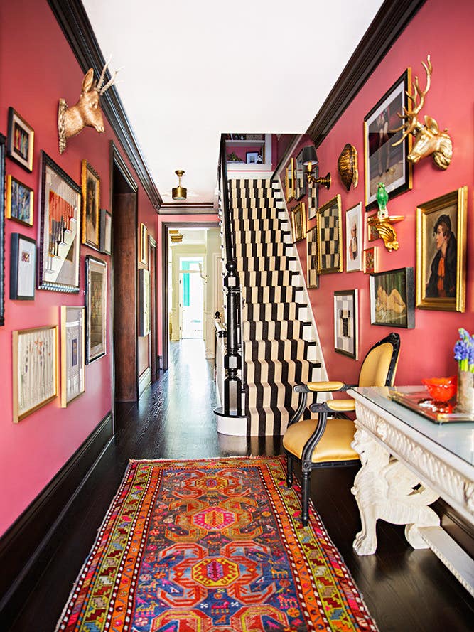 how to make a bold entryway