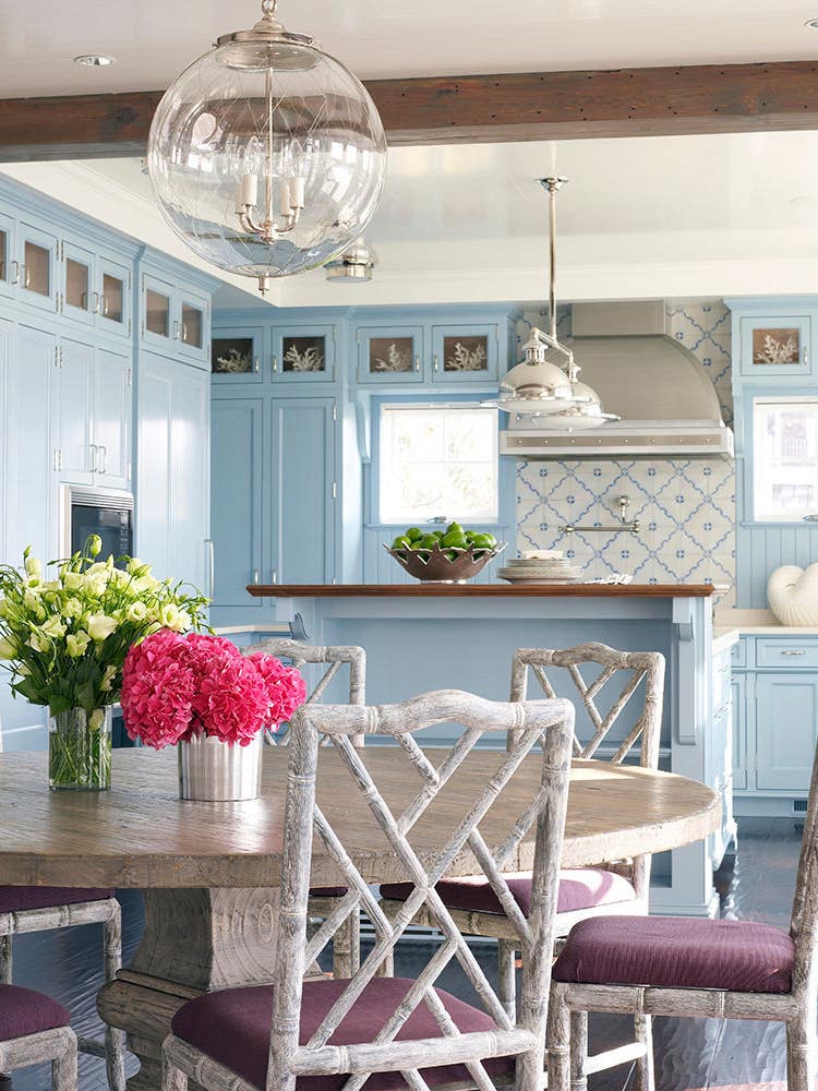 picture perfect: blue and white done right