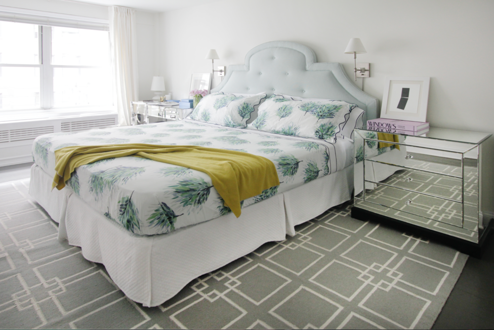a sophisticated bedroom makeover